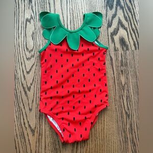 Hanna Andersson Strawberry One Piece Swimsuit